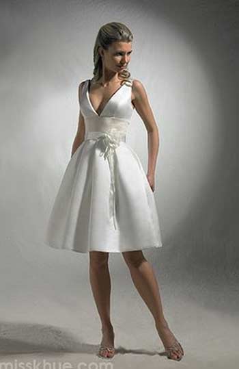 vestido de novia cortos 1